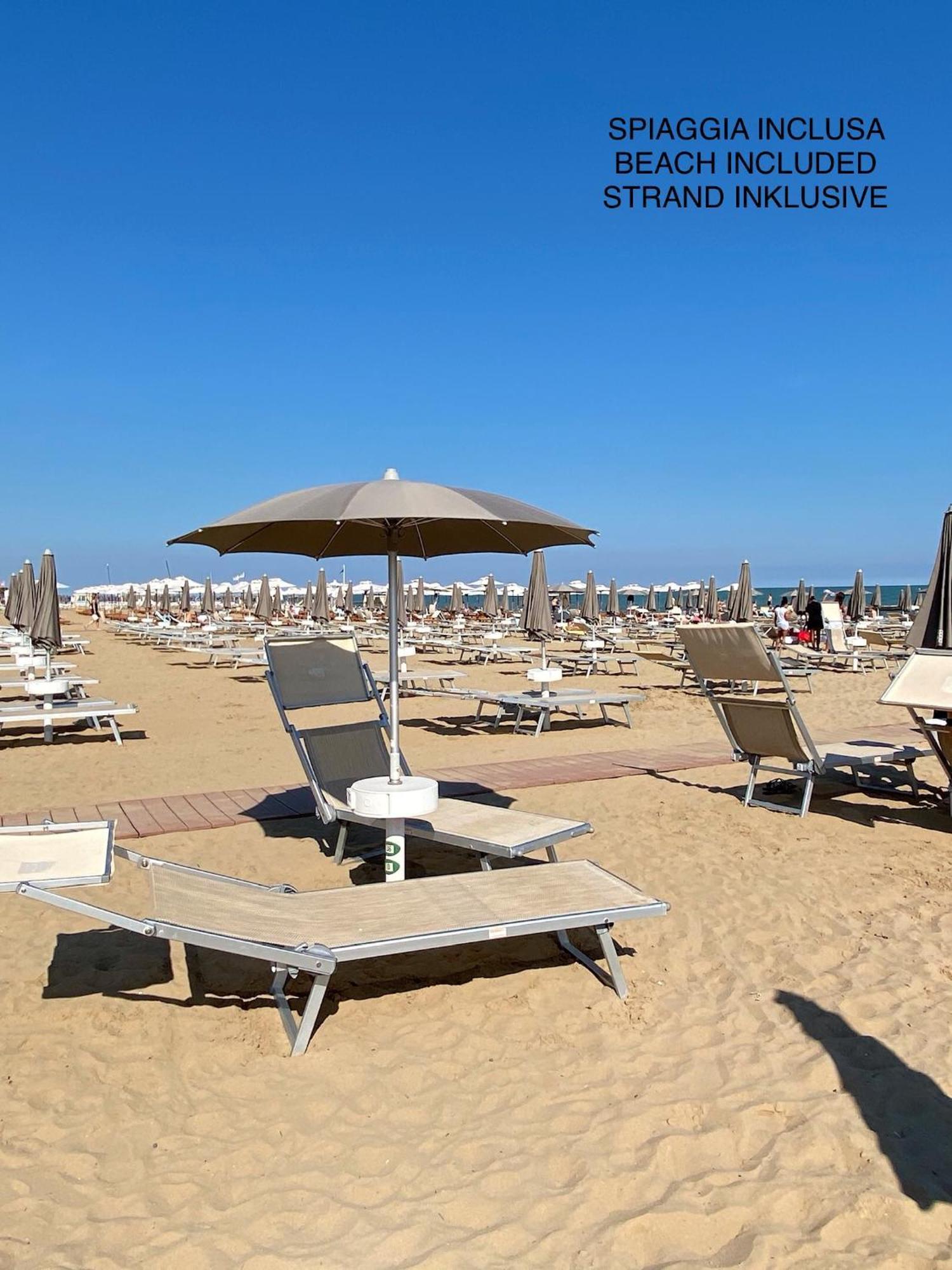 Agua Apartment With Beach Included Lido di Jesolo Zewnętrze zdjęcie